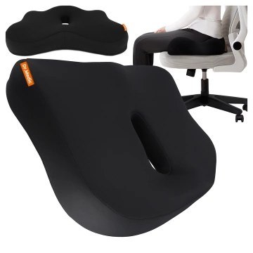 Ergonomický kancelářský polštář DR.MEDIC SeatRest™ na autosedačku, opora kostrče, na kancelářskou židli, autosedačku