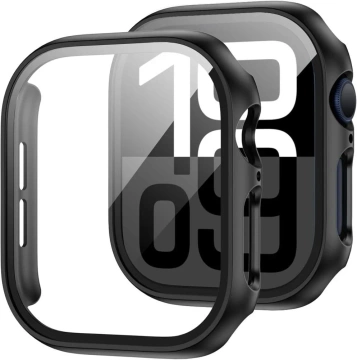 Чохол Defense360 для Apple Watch 10 (42 мм) з чорним склом