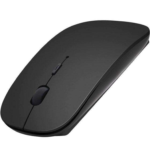 Mouse Alogy Mouse bezdrôtová počítačová myš pre tablet a notebook Čierna