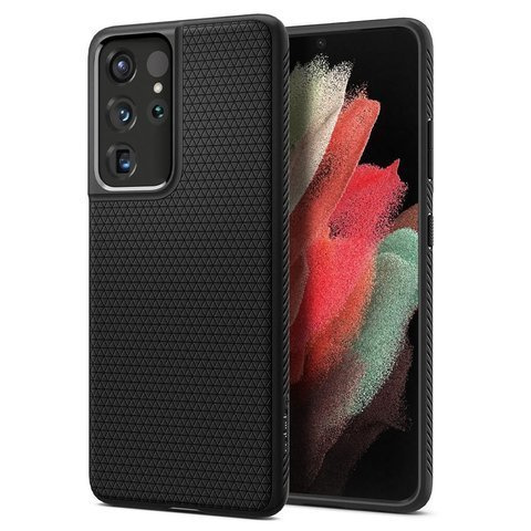 Etui Spigen Liquid Air для Samsung Galaxy S21 Ultra Matte Black