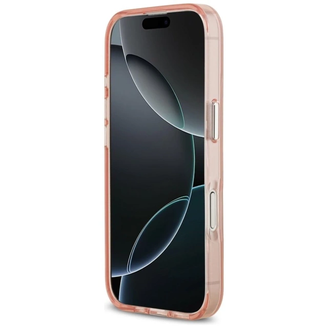 Etui Ochronne do iPhone 17 Karl Lagerfeld IML Aquarelle Choupette MagSafe Różowy