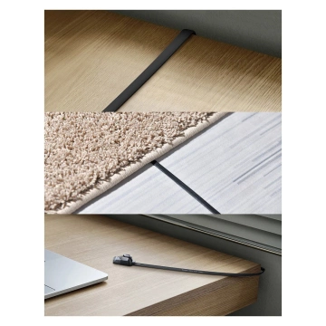 Baseus Speed Six plochý sieťový kábel RJ45 1000 Mbps 1,5 m čierny (WKJS000001)