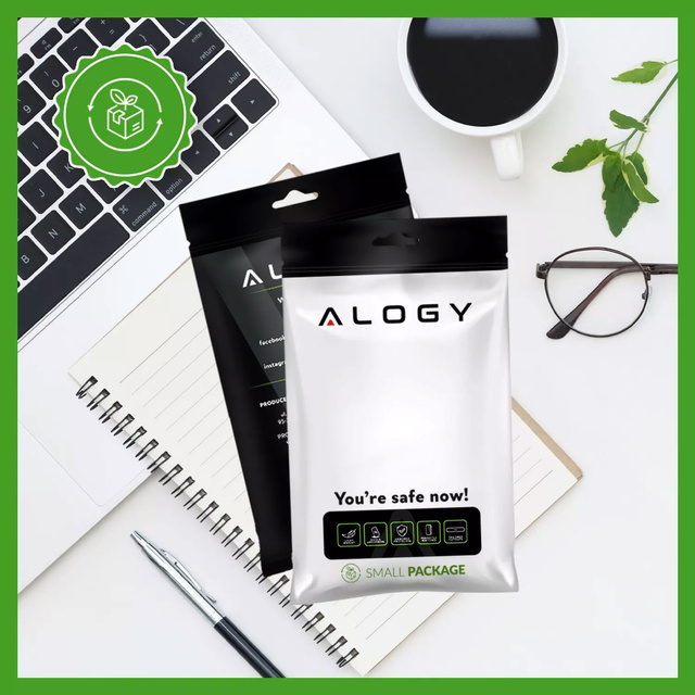 Case for iPhone 15 Plus Slide Case with lens cover, camera housing, matte black Alogy Soft Matt