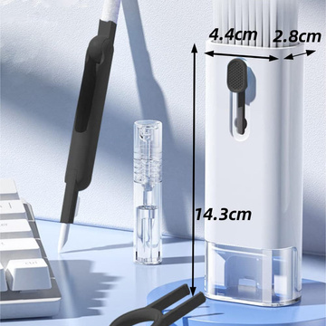 Multifunkční čistící sada pro airpods 7v1 klávesnice šedá