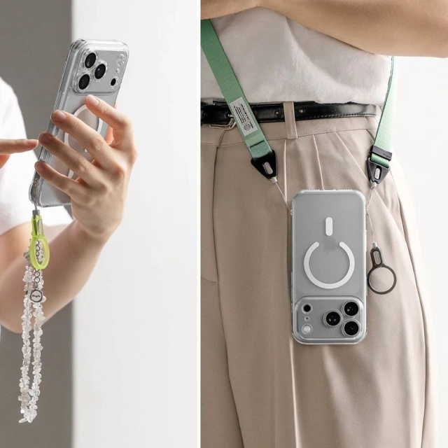 Etui Ochronne do iPhone 17 Pro Ringke Fusion Magnetic MagSafe Matte Clear