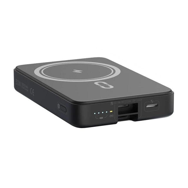 Powerbank Romoss WMS10 10000mAh 30W, Black – Magnetic charging and fast charging