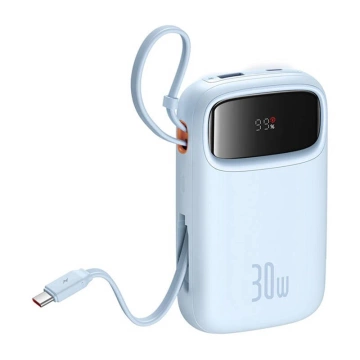 Powerbanka Baseus QPow 2 10000mAh 30W 2xUSB-C modrá