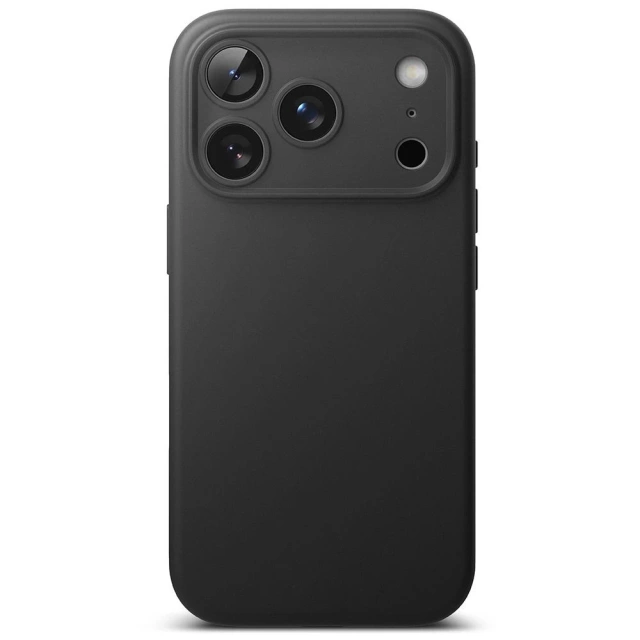 Etui do iPhone 17 Pro Max Ringke Silicone Magnetic MagSafe Czarne