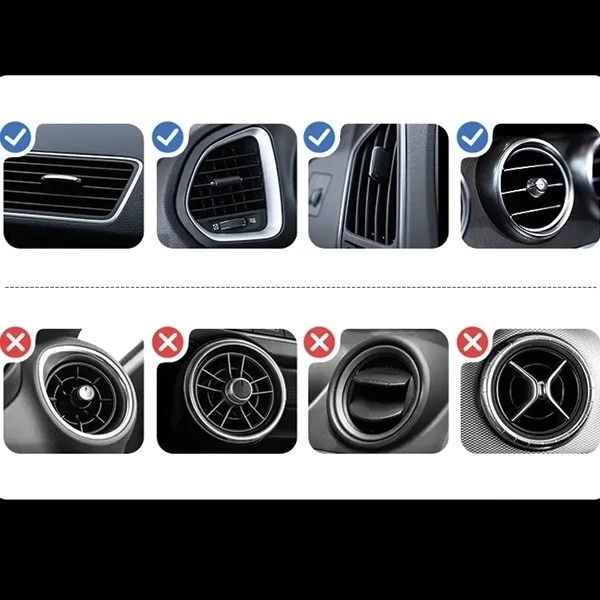 Uchwyt Magnetyczny do Kratki Wentylacyjnej USAMS US-ZJ075 Czarny