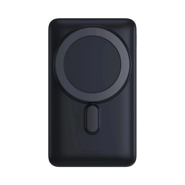 Powerbank Baseus Magnetic Bracket 10000mAh 20W z MagSafe - niebieski + kabel USB-C 60W 0.5m