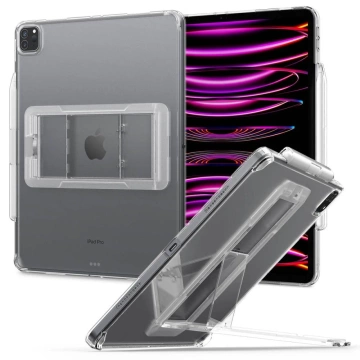 Etui Spigen Airskin Hybrid „S“ do Apple iPad Pro 12.9 2021 / 2022 Crystal Clear