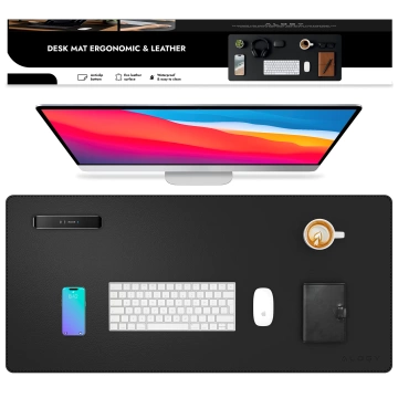 HUB splitter Alogy Adaptér pro počítačový notebook s USB-C na 3x USB-A 2.0 1x USB-A 3.0 šedý