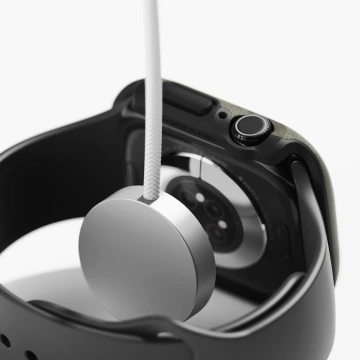 ЧОХОЛ ДЛЯ APPLE WATCH 10 (46 мм) ТЕМНО-ЗЕЛЕНИЙ КІЛЬЦЕВИЙ ОНІКС