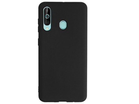 Alogy Slim Silikonhülle für Samsung Galaxy A60 schwarz Alogy 5D Glass