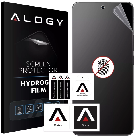 „MATTE“-Folie für Realme 11 Pro 5G / 11 Pro Plus 5G Hydrogel Alogy HydroSkin Matte Pro™-Bildschirm für „FINGERPRINT FREE“-Hülle