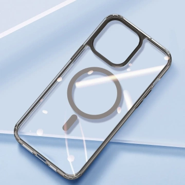 Pouzdro Dux Ducis Clin2 iPhone 14 Pro Magnetic MagSafe kryt šedý