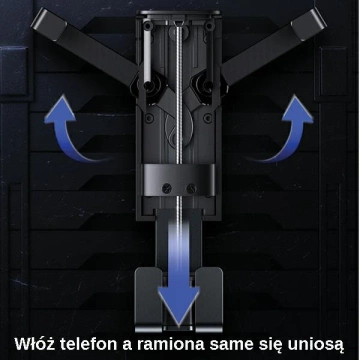 USAMS Držák pro ventilační mřížku Gravity černá/černá ZJ058ZJ01 (US-ZJ058)