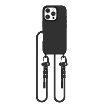 Чохол MagSafe для iPhone 16 Pro Max Tech-Protect Magnecklace чорного кольору