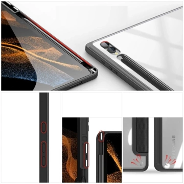 Dux Ducis Toby Case with Pencil Holder for Samsung Galaxy Tab S9 Ultra Black