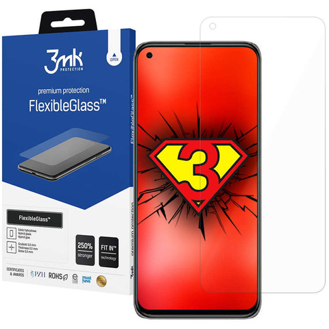 Гібридне скло 3mk Flexible Glass 7H для Xiaomi Mi 11 Lite 4G / 5G