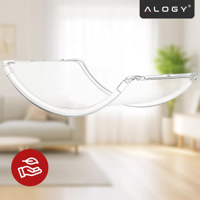 Ochranné puzdro pre Redmi Pad SE 11" 2023, zosilnené rohy, tenké a ľahké, nárazuvzdorné, Alogy FlexiShield™ – priehľadné