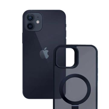 Etui für Apple iPhone 12 / iPhone 12 Pro - 3mk Smoke Case Mag