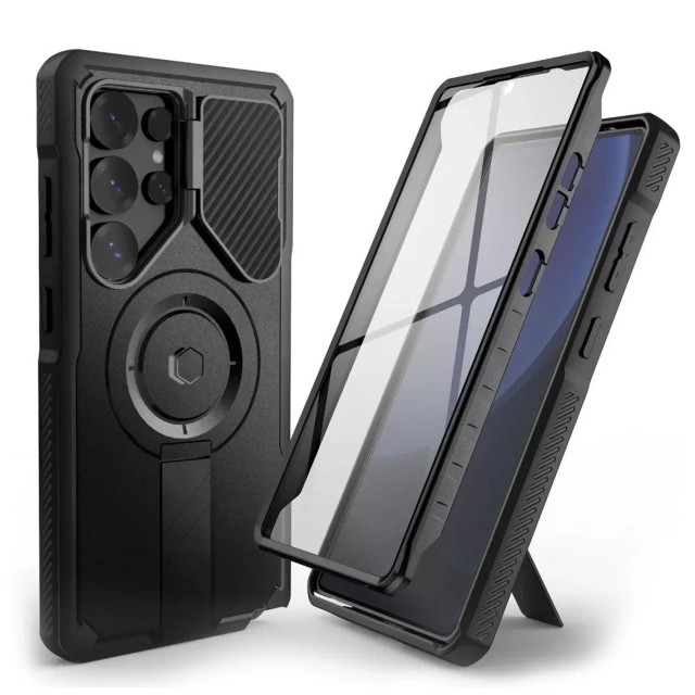 Samsung Galaxy S25 Ultra Case Tech-Protect Kevlar MagSafe Black