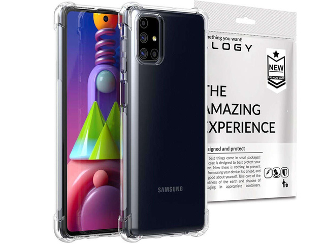 Pancéřové pouzdro ShockProof Alogy pro Samsung Galaxy M51 průhledné