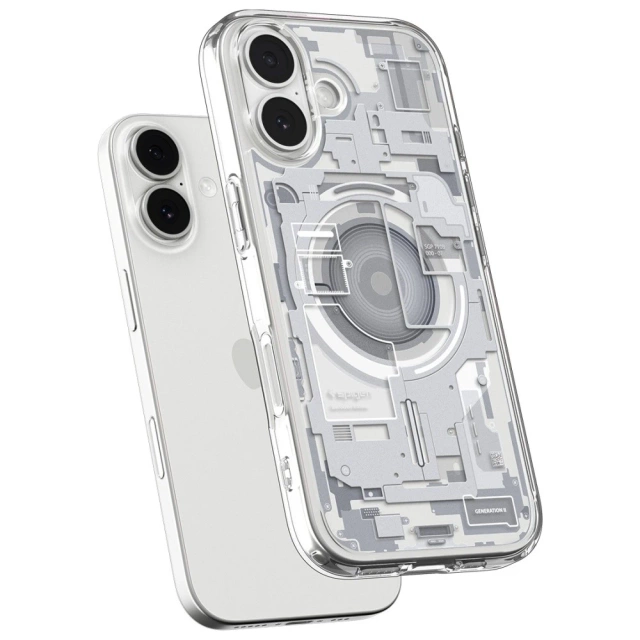 Etui Ochronne do iPhone 17 Spigen Ultra Hybrid Mag MagSafe Zero One Biały