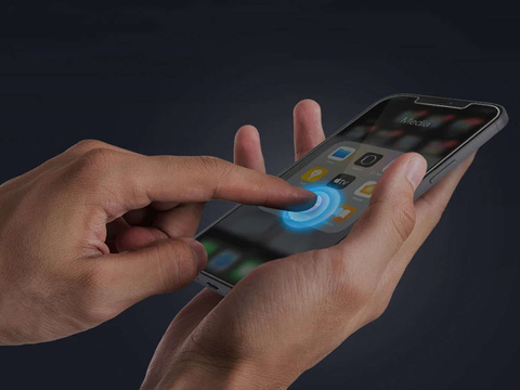 Ochranné sklo Spigen AntiBlue Glas.tR Slim HD Glass pre Apple iPhone 12 Mini 5.4