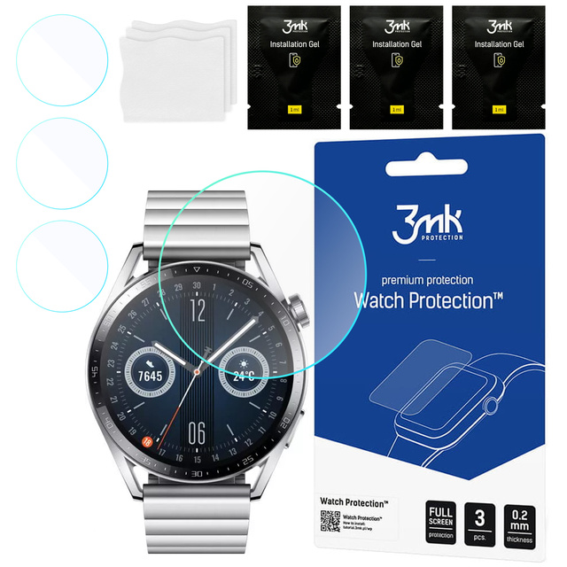 Schutzhülle für Huawei Watch GT 3 46 mm – 3mk Watch Protection™ v. ARC