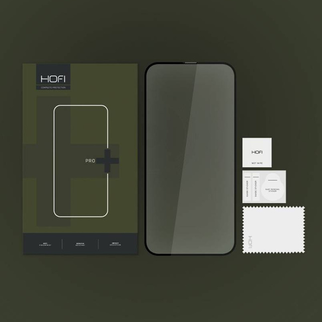 Hofi Glass Pro tempered glass for Apple iPhone 15 Pro Black
