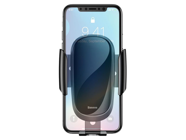 Baseus Future gravitačný držiak do auta pre čiernu mriežku