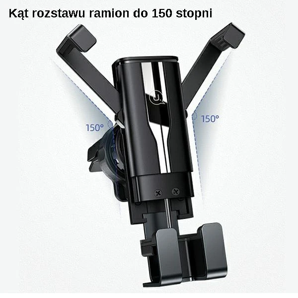 USAMS Držák pro ventilační mřížku Gravity černá/černá ZJ058ZJ01 (US-ZJ058)