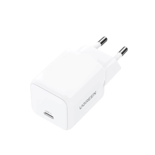 Ładowarka Ugreen X512 GaN 20W USB-C Biała PD QC Kompaktowa Szybka Bezpieczna