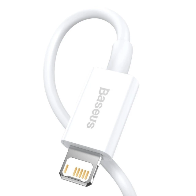 Baseus Superior USB - Lightning 2,4A 2m kabel Bílý (CALYS-C02)
