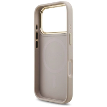 Etui Guess 4G Stripe MagSafe do iPhone 17 Pro Różowy