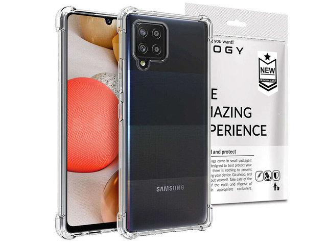 ShockProof Alogy Armor Case for Samsung Galaxy A42 5G transparent