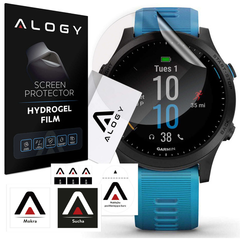 Гідрогелева захисна плівка Alogy для смарт-годинника Garmin Forerunner 945