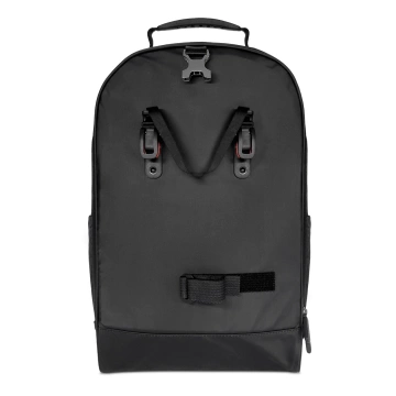 Wozinsky Fahrrad-Kofferraumtasche Fahrradrucksack mit Rahmen 2in1 30l Schwarz (WBB33BK)