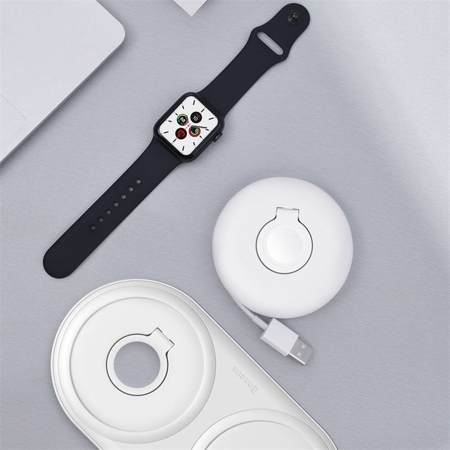 AppleWatch organizér / držák nabíječky (bílý)