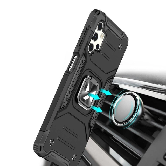 Wozinsky Ring Armor tough hybrid case магнітний чохол-тримач для Samsung Galaxy A73 червоний