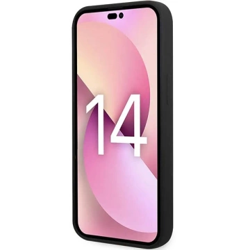 Tumi Liquid Silicone Hardcase für iPhone 14 schwarz/schwarz