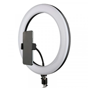 Kruhová lampa univerzálny držiak diaľkové ovládanie SOMOSTEL SMS-ZB02 LED kruhová lampa 32cm Stojan Tripod Foto osvetlenie