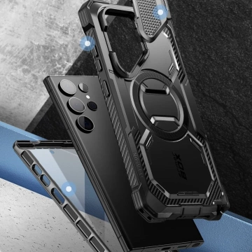 Etui Supcase IBLSN Armorbox Mag Magsafe для Samsung Galaxy S24 Ultra Black