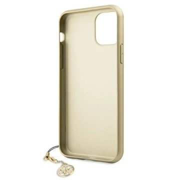 Etui Guess GUHCN61GF4GGR pre Apple iPhone 11 6,1" / Xr grey/szary pevné puzdro 4G Charms Collection