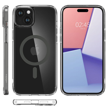 Spigen Ultra Hybrid Mag für MagSafe für iPhone 15 Graphit