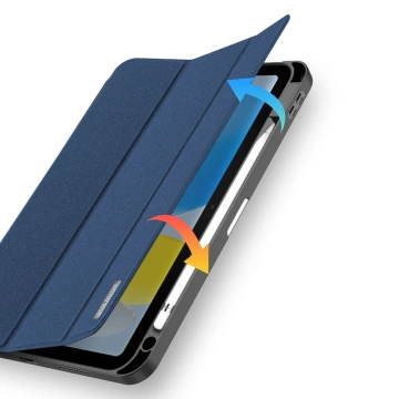 Puzdro Dux Ducis Domo na iPad 10,9'' 2022 (10 gen.) inteligentný kryt stojanček modrý
