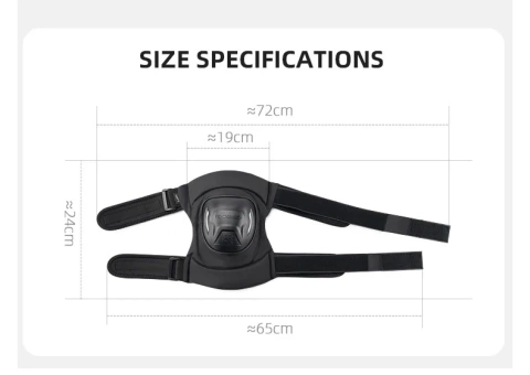 Chrániče kolien Rockbros 19230003001 - čierne