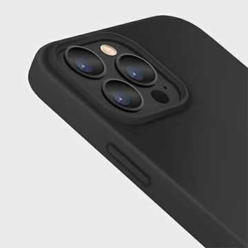 UNIQ Hülle Lino iPhone 13 Pro / 13 6.1 "schwarz / tintenschwarz